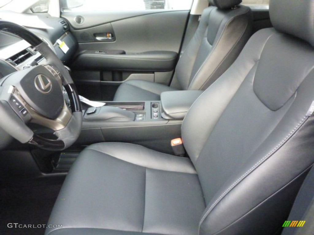 Black Interior 2014 Lexus RX 350 AWD Photo #88882122