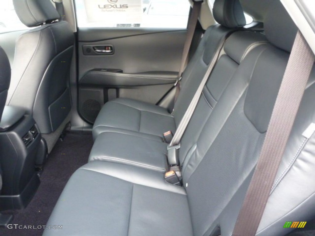 Black Interior 2014 Lexus RX 350 AWD Photo #88882131