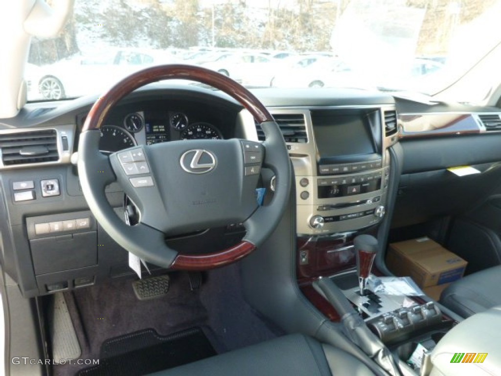 2014 Lexus LX 570 Black Dashboard Photo #88882458
