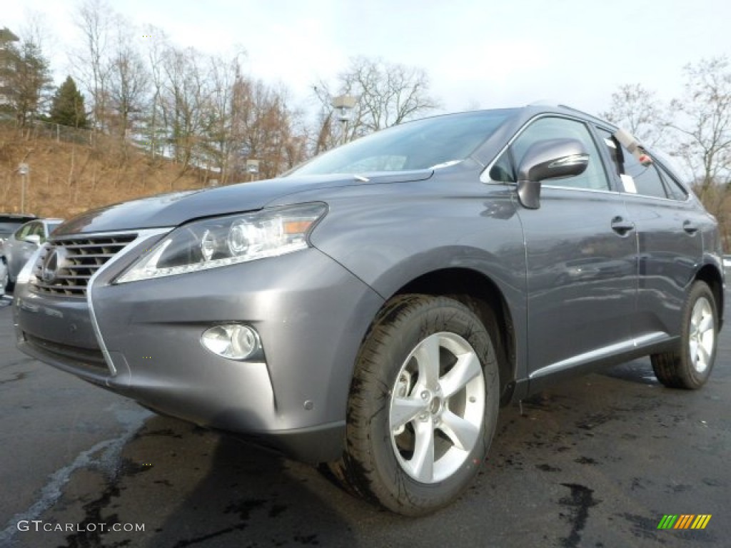 Nebula Gray Pearl 2014 Lexus RX 350 AWD Exterior Photo #88882740