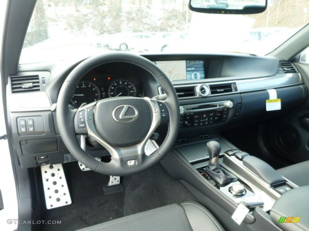 Black Interior 2014 Lexus GS 350 AWD Photo #88882992