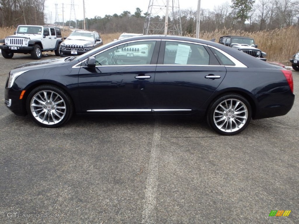 Black Diamond Tricoat 2014 Cadillac XTS Vsport Platinum AWD Exterior Photo #88883979