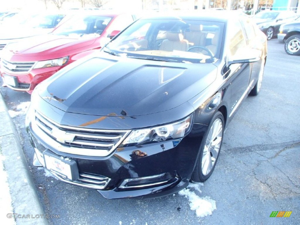 2014 Impala LTZ - Black / Jet Black/Mojave photo #1