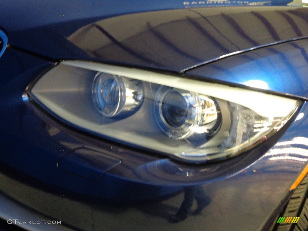 2011 3 Series 328i Convertible - Deep Sea Blue Metallic / Oyster/Black Dakota Leather photo #4