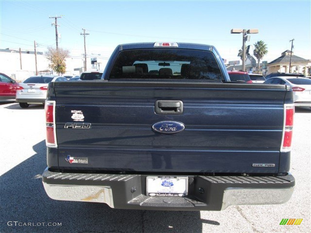 2014 F150 XLT SuperCrew - Blue Jeans / Steel Grey photo #4