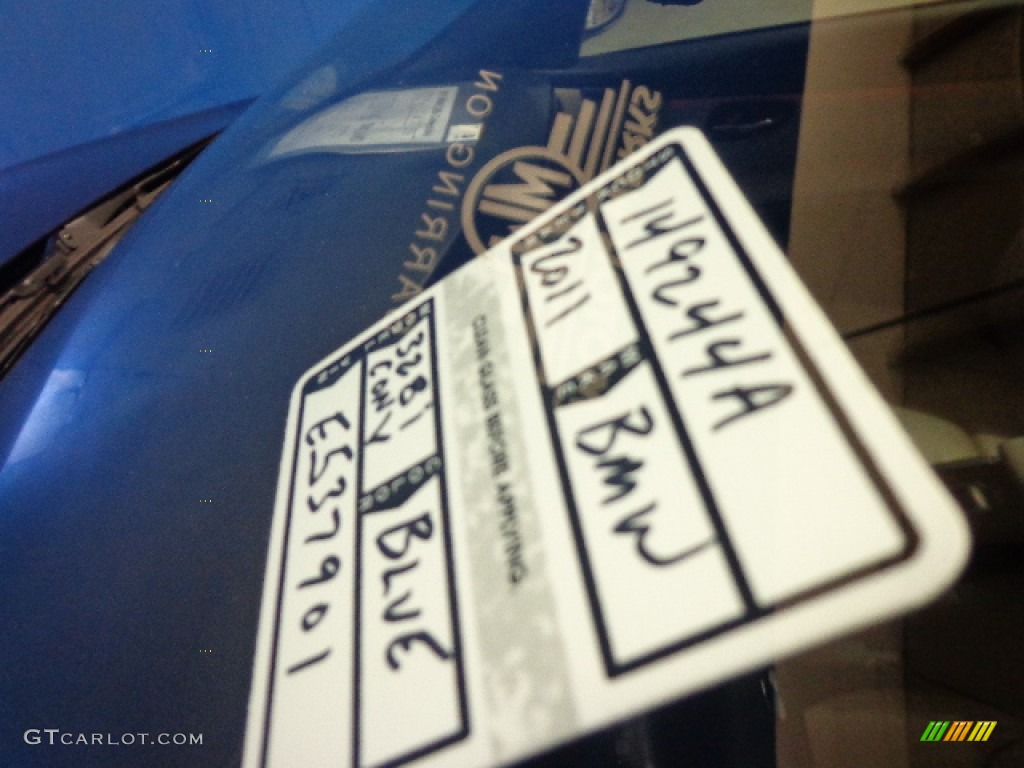 2011 3 Series 328i Convertible - Deep Sea Blue Metallic / Oyster/Black Dakota Leather photo #32