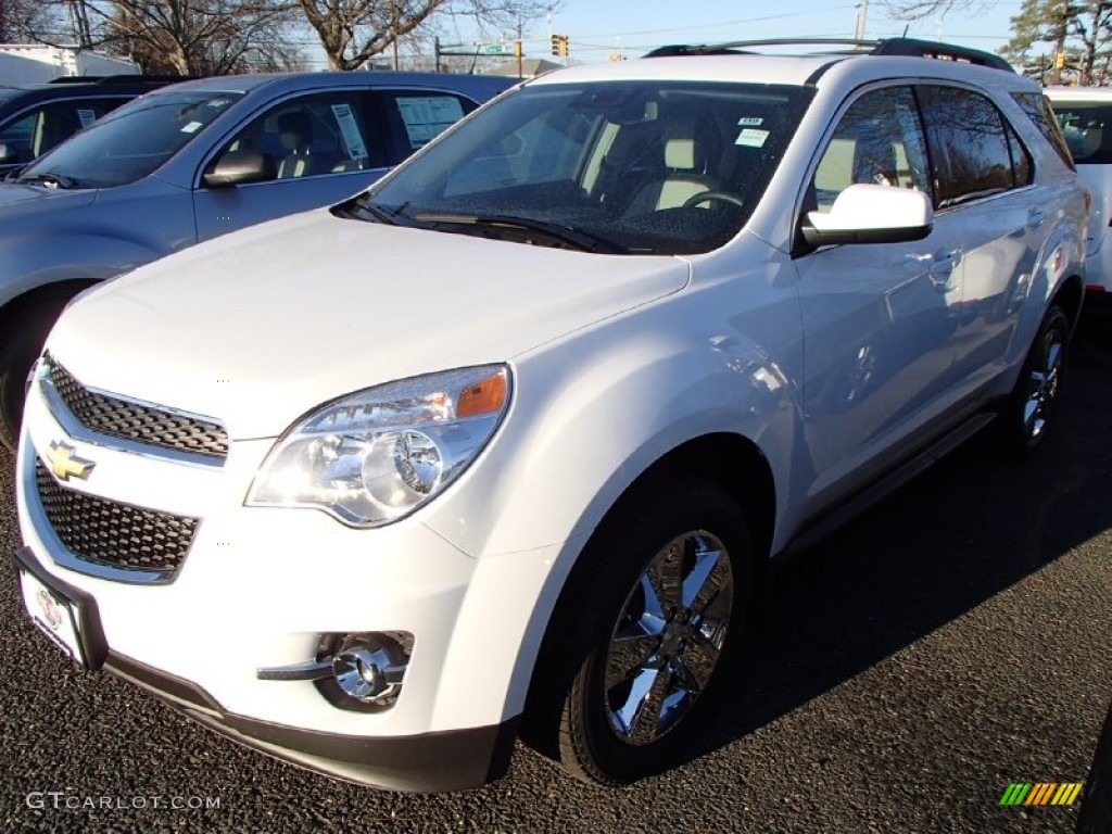 2014 Equinox LT AWD - Summit White / Light Titanium/Jet Black photo #1