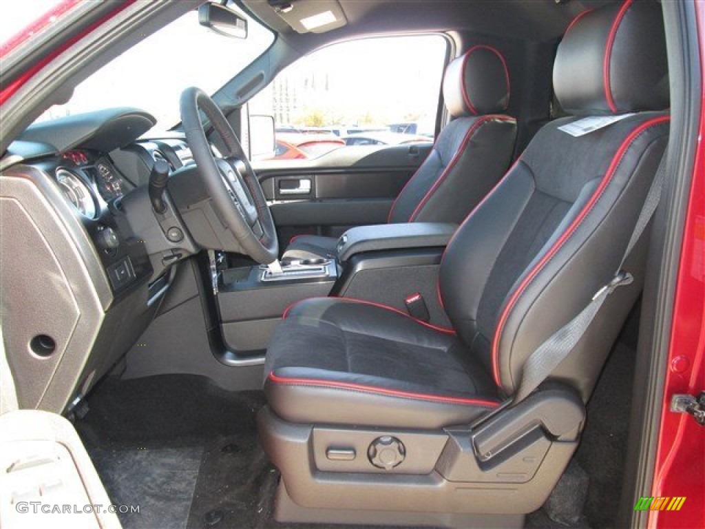 2014 F150 FX2 Tremor Regular Cab - Ruby Red / FX Appearance Black Leather/Alcantara photo #16