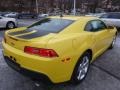 2014 Bright Yellow Chevrolet Camaro LT Coupe  photo #3