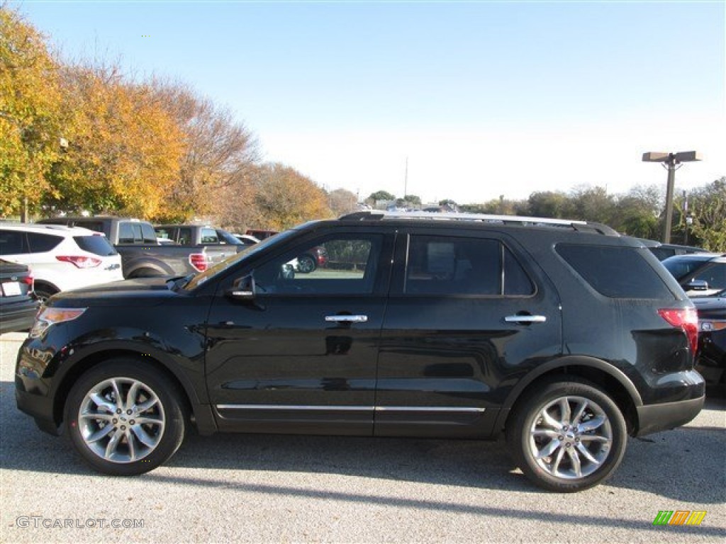 2014 Explorer XLT - Dark Side / Medium Light Stone photo #2