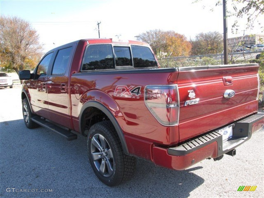 2014 F150 FX4 SuperCrew 4x4 - Sunset / Black photo #3