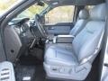 Steel Grey Front Seat Photo for 2014 Ford F150 #88887754