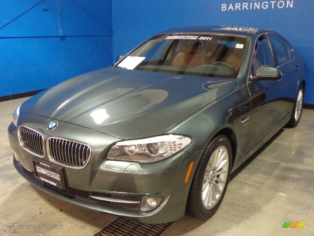 2011 Bmw 5 series tasman green #7