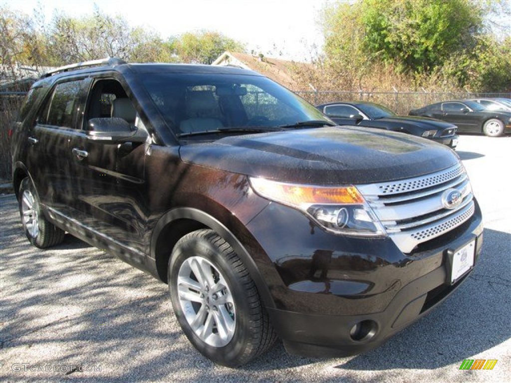 2014 Explorer XLT - Kodiak Brown / Medium Light Stone photo #7