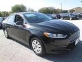 2014 Tuxedo Black Ford Fusion S  photo #6