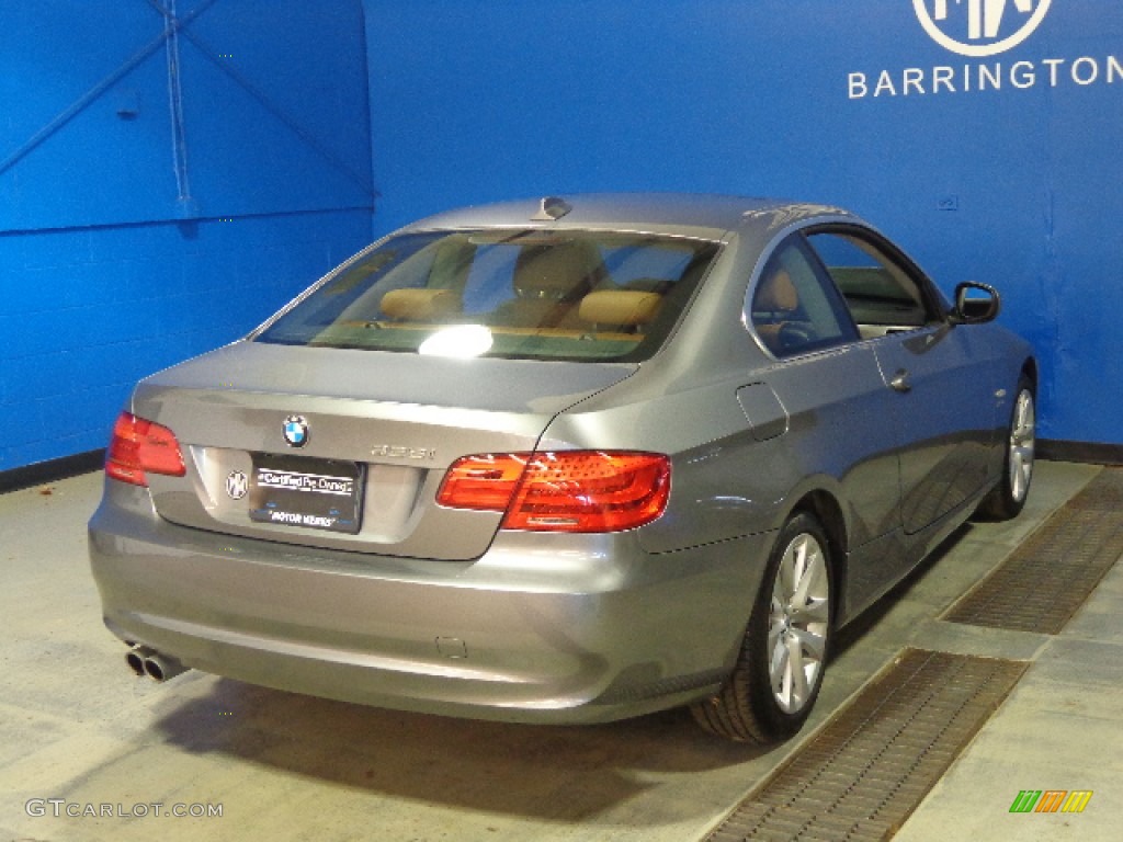 2011 3 Series 328i xDrive Coupe - Space Gray Metallic / Saddle Brown Dakota Leather photo #11