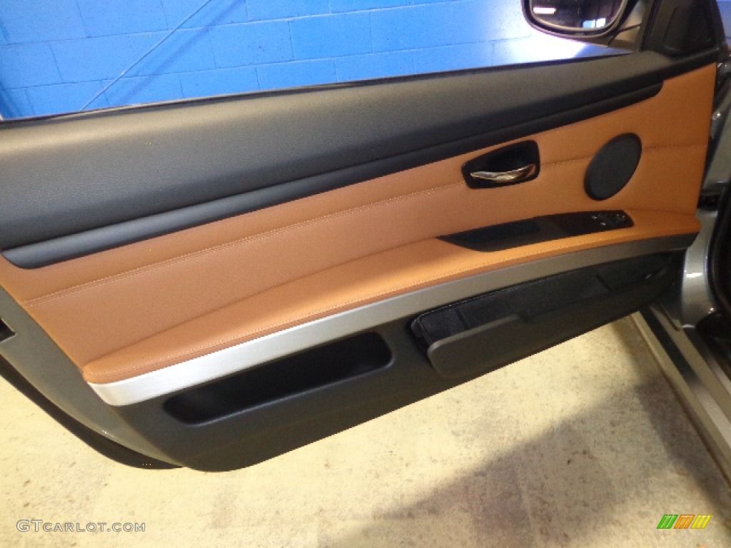 2011 3 Series 328i xDrive Coupe - Space Gray Metallic / Saddle Brown Dakota Leather photo #15