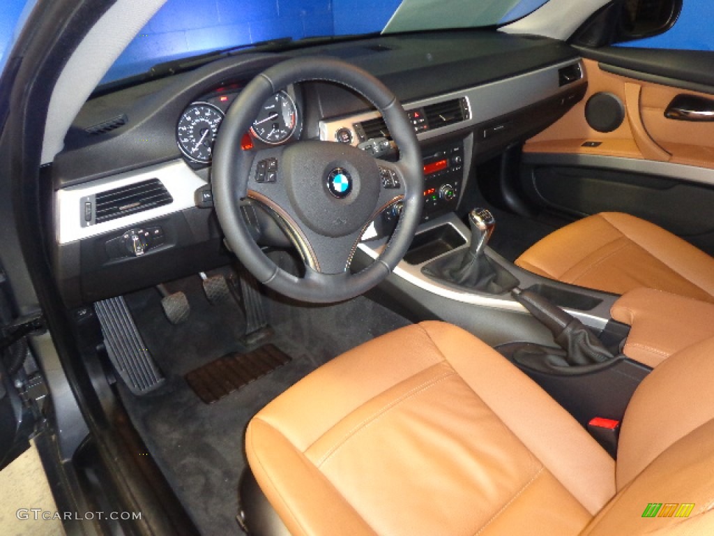 2011 3 Series 328i xDrive Coupe - Space Gray Metallic / Saddle Brown Dakota Leather photo #16