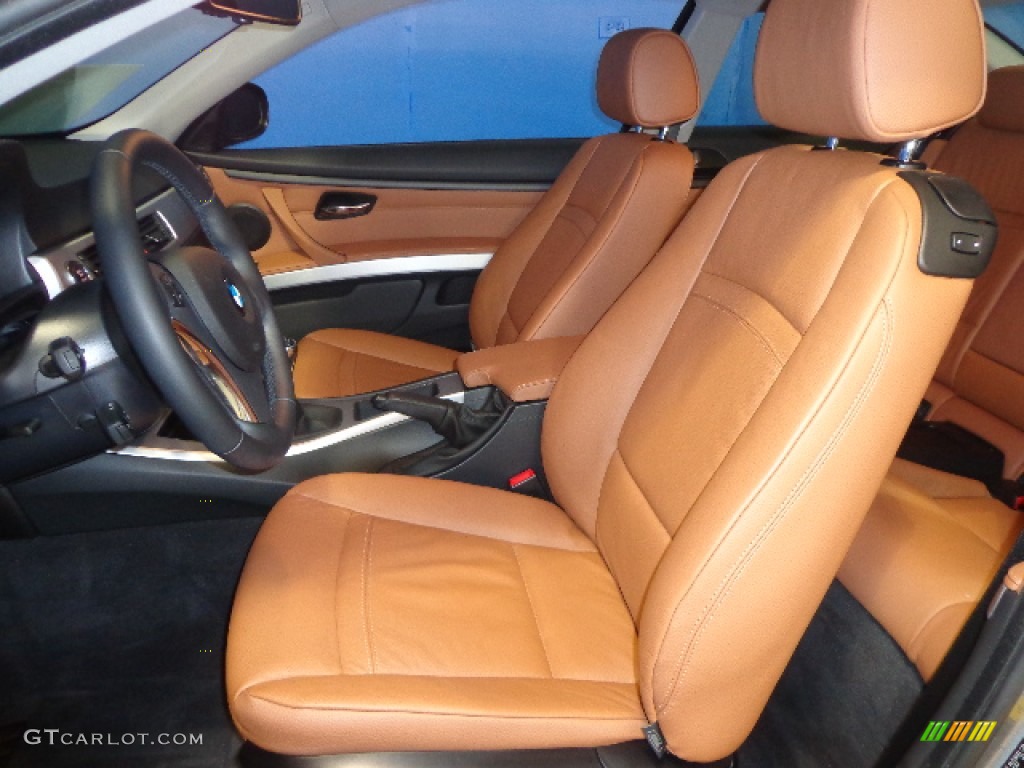 2011 3 Series 328i xDrive Coupe - Space Gray Metallic / Saddle Brown Dakota Leather photo #18