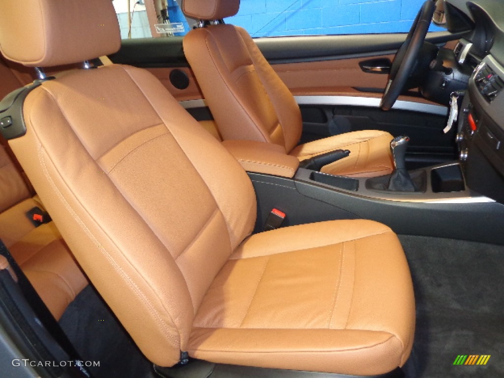 2011 3 Series 328i xDrive Coupe - Space Gray Metallic / Saddle Brown Dakota Leather photo #23