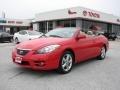 2007 Absolutely Red Toyota Solara SLE V6 Convertible  photo #2