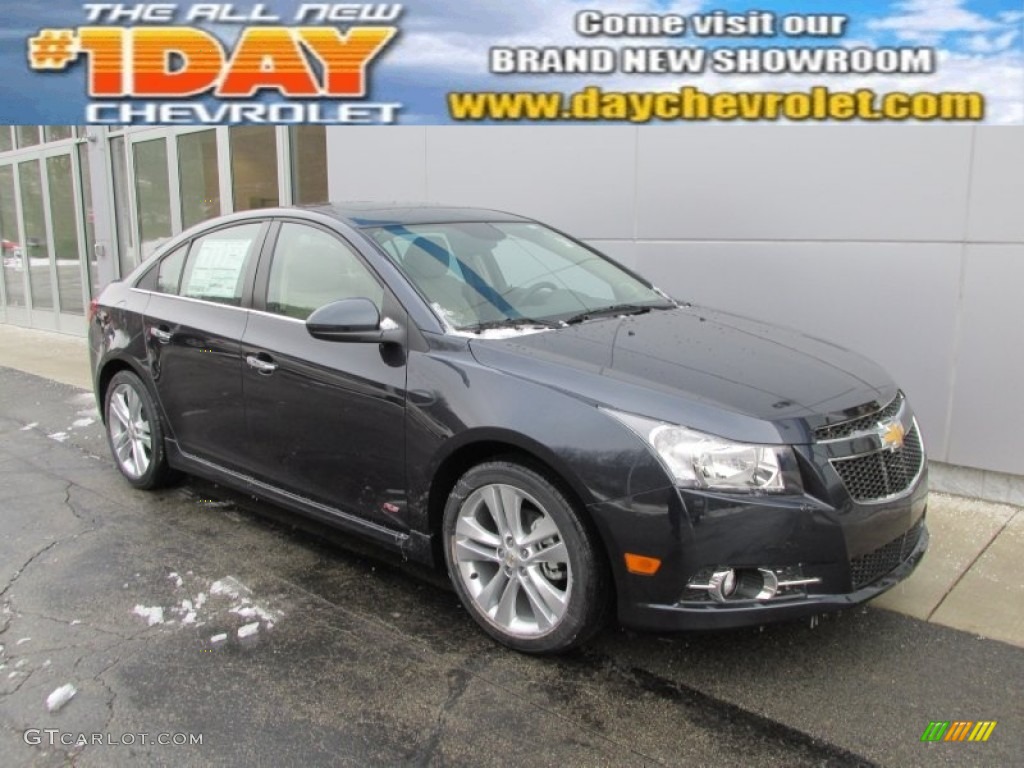 2014 Cruze LTZ - Blue Ray Metallic / Cocoa/Light Neutral photo #1