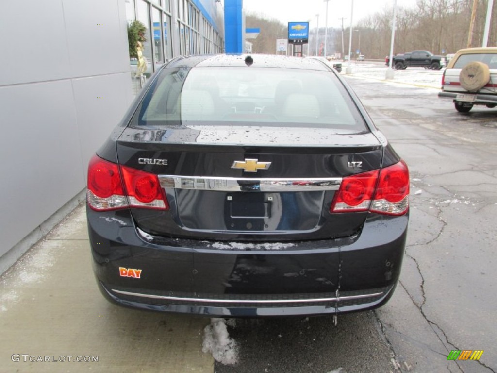 2014 Cruze LTZ - Blue Ray Metallic / Cocoa/Light Neutral photo #4