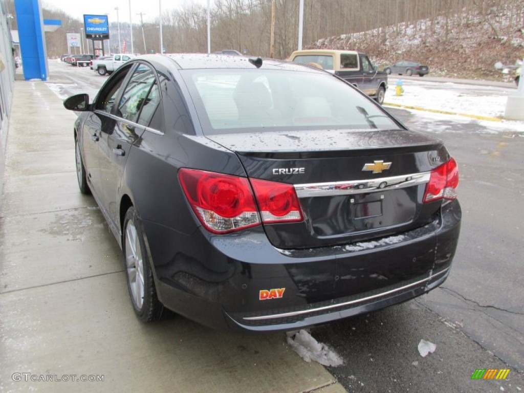 2014 Cruze LTZ - Blue Ray Metallic / Cocoa/Light Neutral photo #5