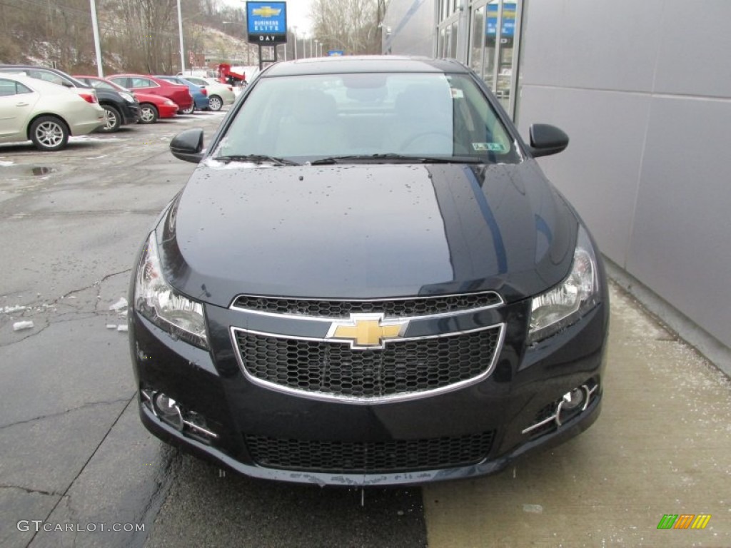 2014 Cruze LTZ - Blue Ray Metallic / Cocoa/Light Neutral photo #8