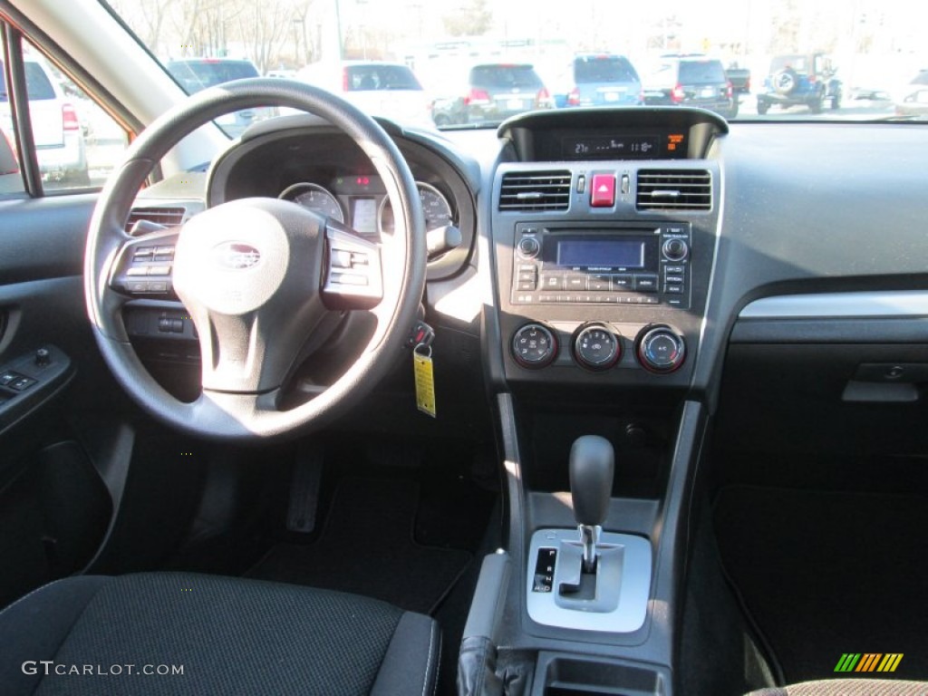 2013 XV Crosstrek 2.0 Premium - Tangerine Orange Pearl / Black photo #16
