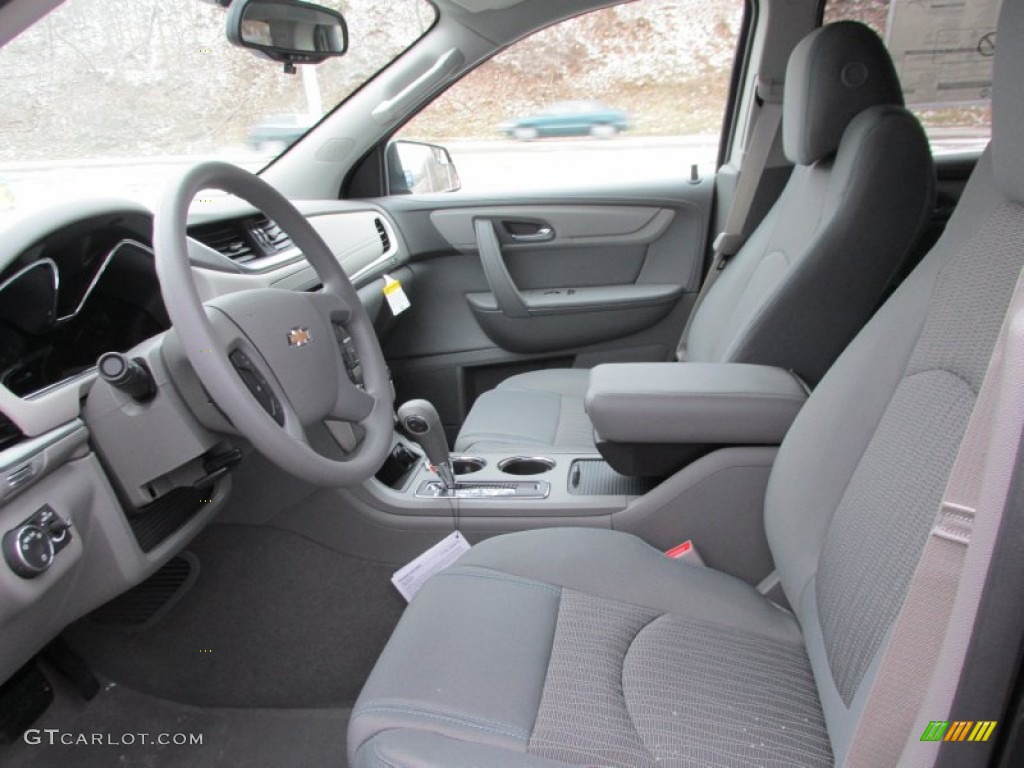 2014 Traverse LS AWD - Cyber Grey Metallic / Dark Titanium/Light Titanium photo #11