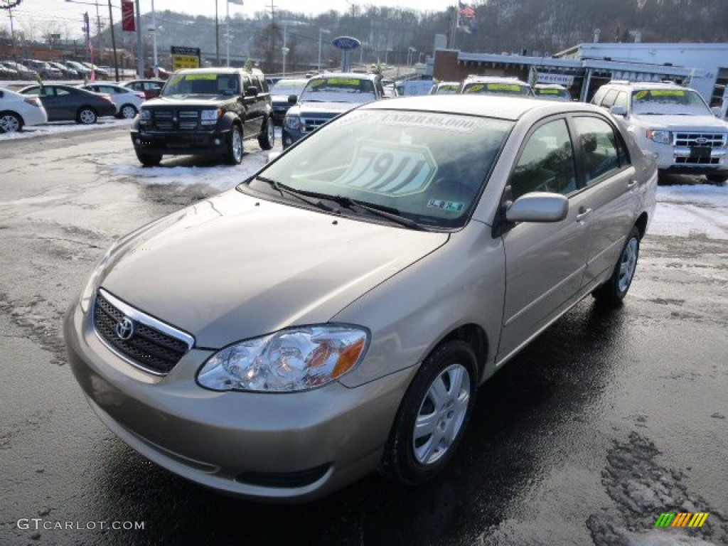 2006 Corolla CE - Desert Sand Mica / Beige photo #4