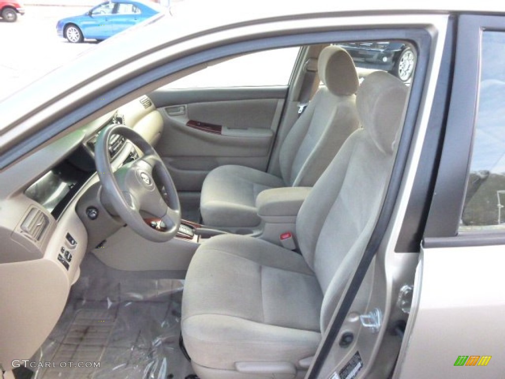 2006 Corolla CE - Desert Sand Mica / Beige photo #10