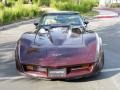 Dark Claret 1980 Chevrolet Corvette Coupe Exterior