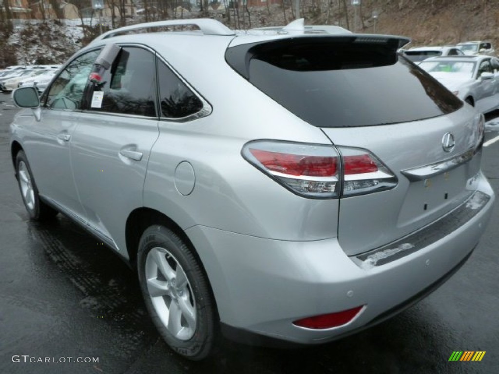 Silver Lining Metallic 2014 Lexus RX 350 AWD Exterior Photo #88893794