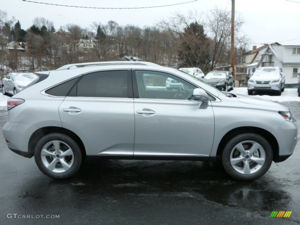 Silver Lining Metallic 2014 Lexus RX 350 AWD Exterior Photo #88893861