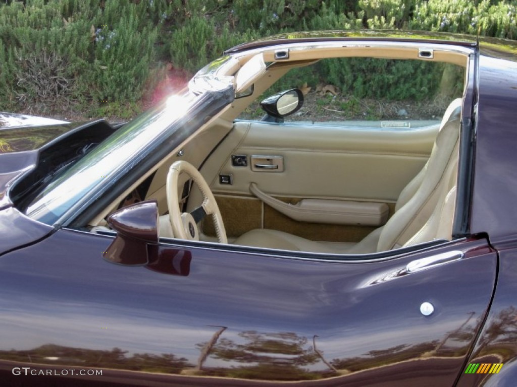 Dark Claret 1980 Chevrolet Corvette Coupe Exterior Photo #88893870