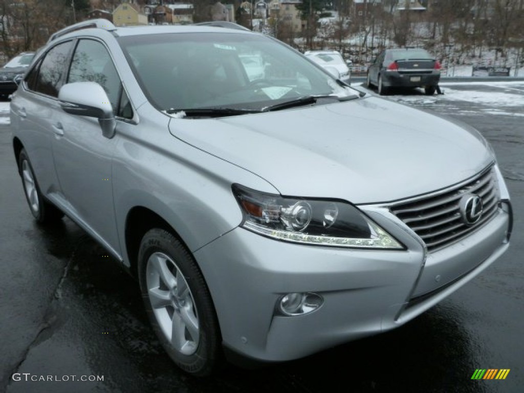 Silver Lining Metallic 2014 Lexus RX 350 AWD Exterior Photo #88893880