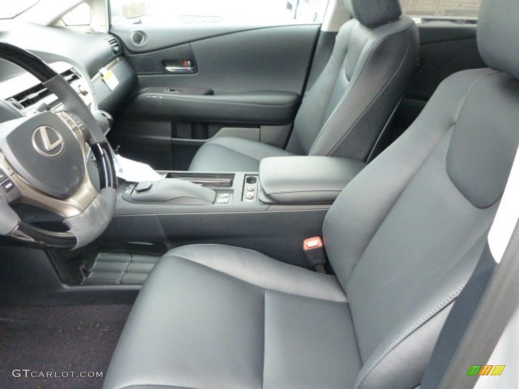 Black Interior 2014 Lexus RX 350 AWD Photo #88893966