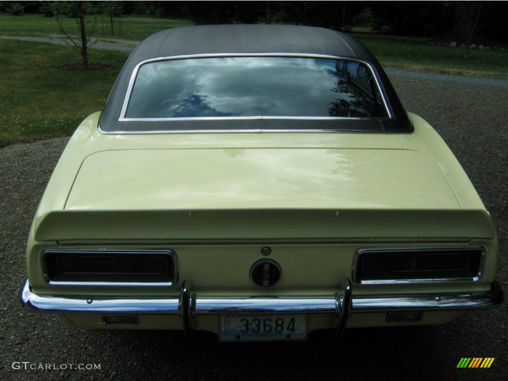 1967 Camaro Rally Sport Coupe - Butternut Yellow / Black photo #2