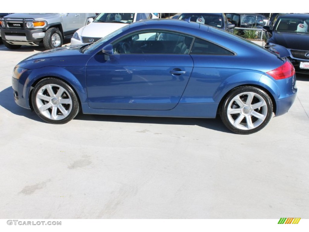 2008 TT 2.0T Coupe - Ocean Blue Pearl Effect / Black photo #5