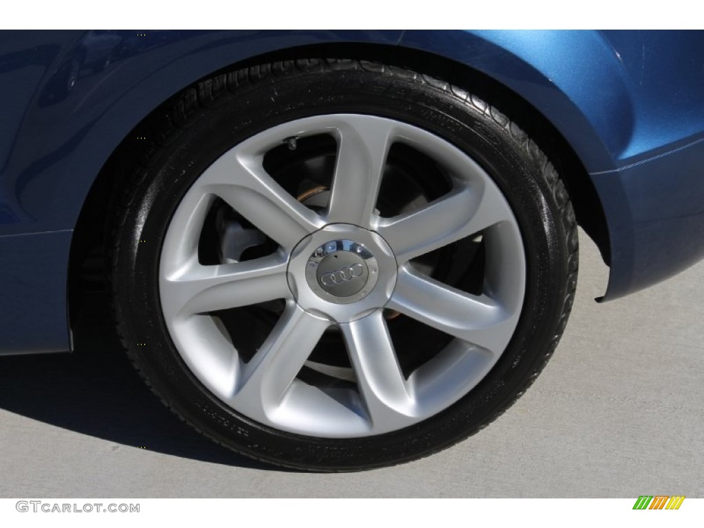 2008 TT 2.0T Coupe - Ocean Blue Pearl Effect / Black photo #6