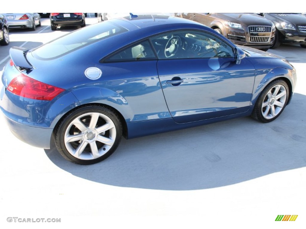 2008 TT 2.0T Coupe - Ocean Blue Pearl Effect / Black photo #11