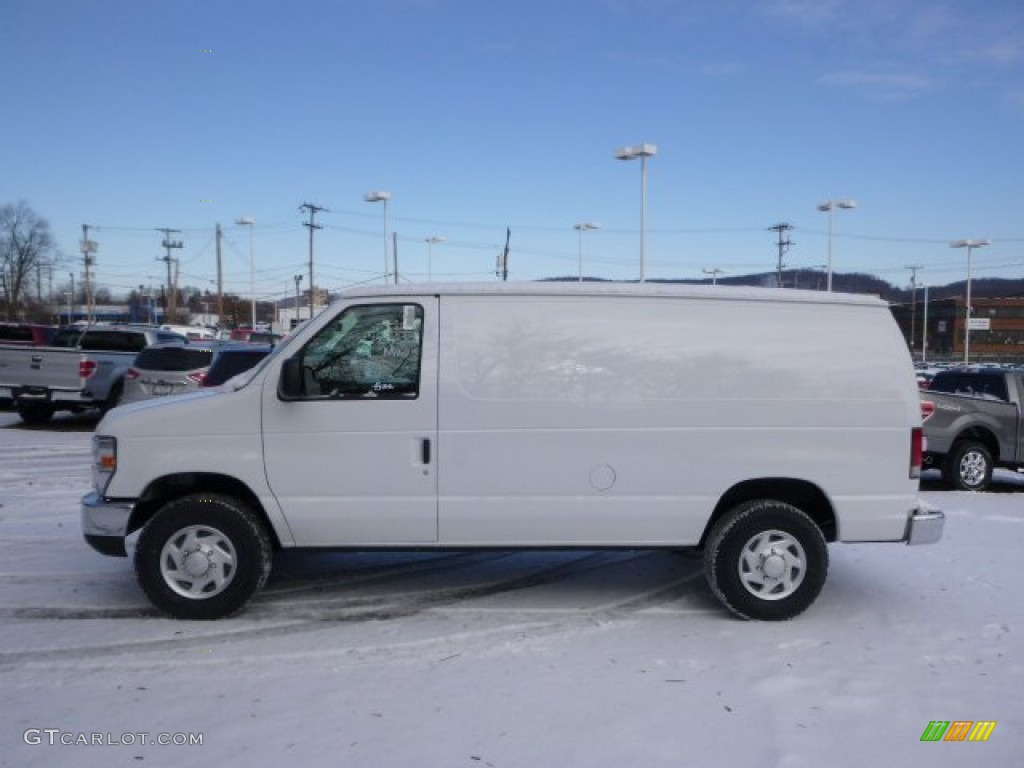 Oxford White 2014 Ford E-Series Van E250 Cargo Van Exterior Photo #88894257