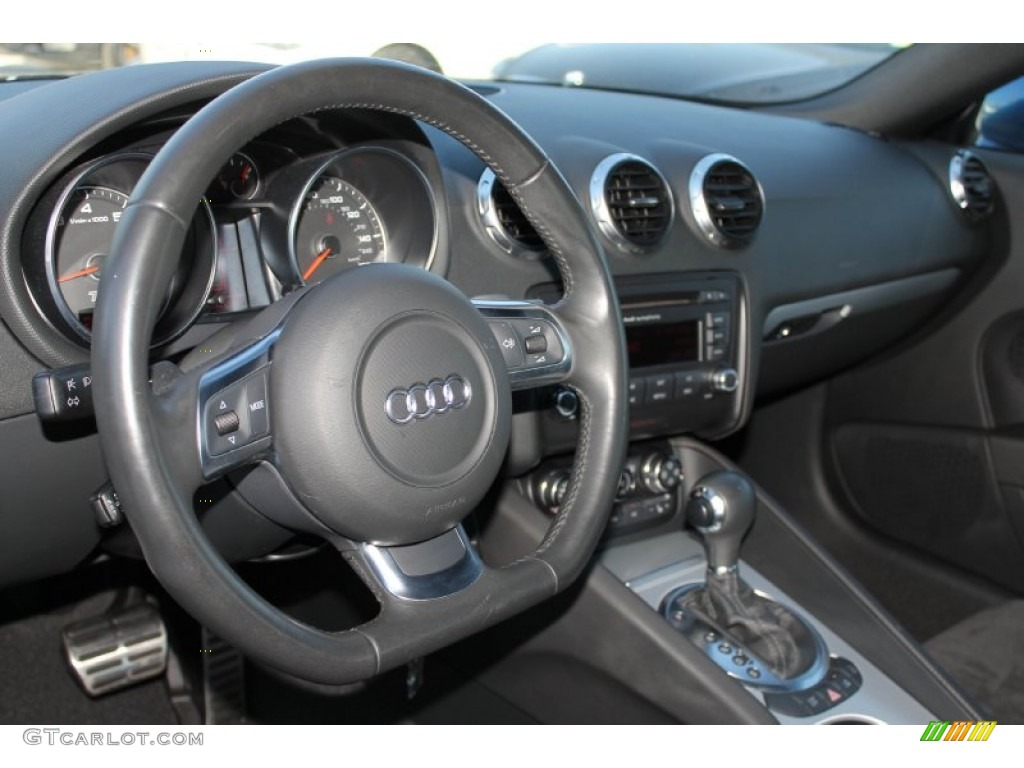 2008 TT 2.0T Coupe - Ocean Blue Pearl Effect / Black photo #15