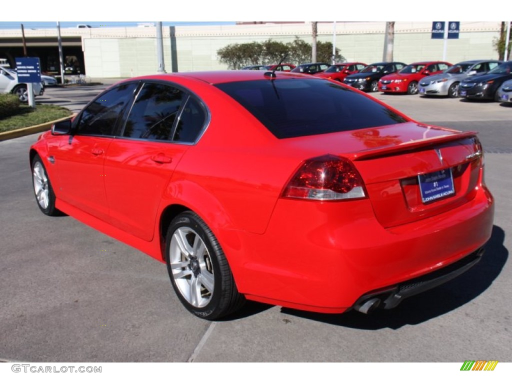 2009 G8 Sedan - Liquid Red / Onyx photo #5