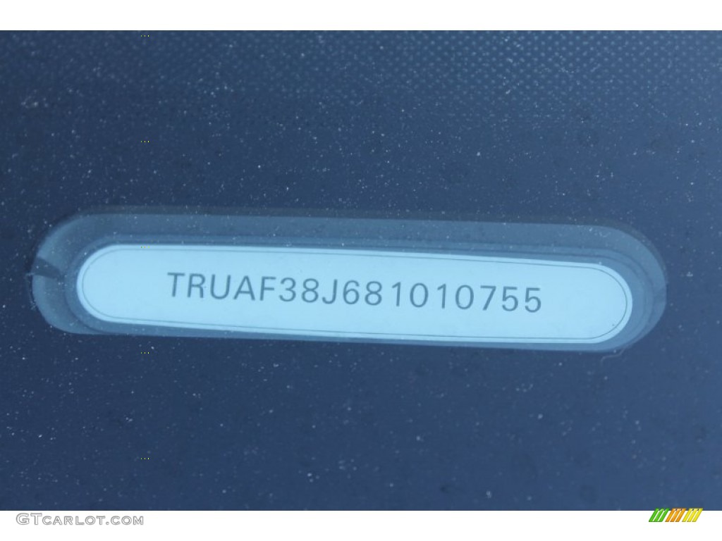 2008 TT 2.0T Coupe - Ocean Blue Pearl Effect / Black photo #26