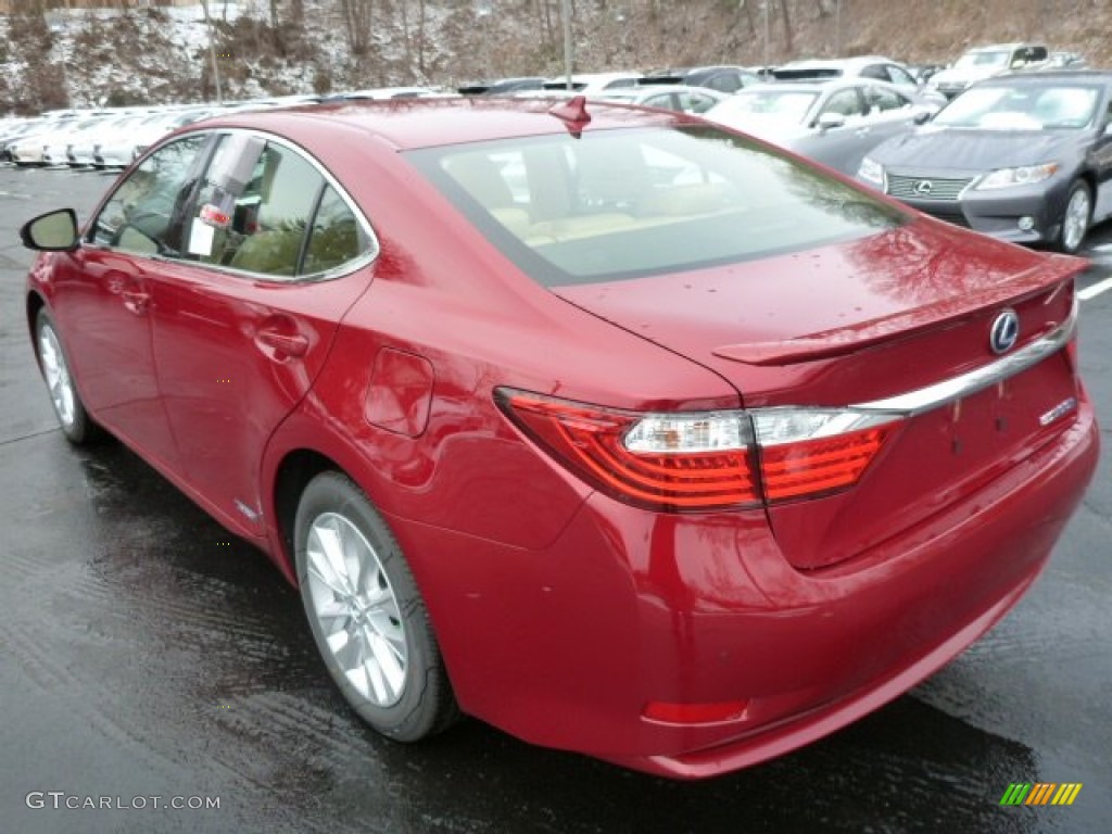 Matador Red Mica 2014 Lexus ES 300h Hybrid Exterior Photo #88895124