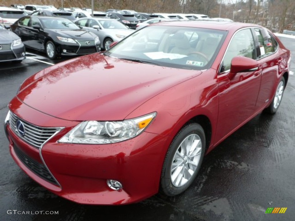 Matador Red Mica 2014 Lexus ES 300h Hybrid Exterior Photo #88895256