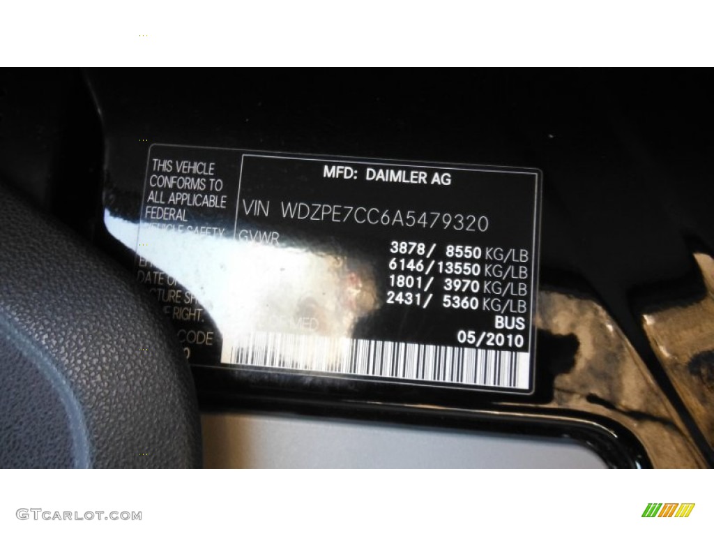 2010 Sprinter 2500 Passenger Van - Black / Black photo #24